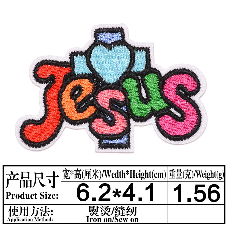 Wholesale Felt Cartoon Bear Embroidery Patch Applique For Kids Clothing Decorative Gift