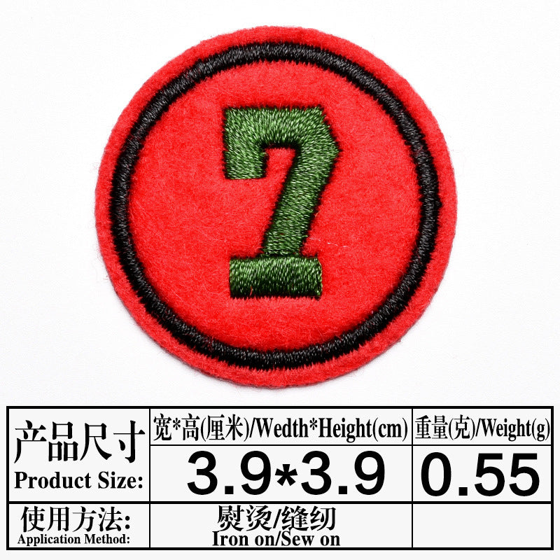 Wholesale Trendy Skull Embroidered Iron On Patch Clothing Decorative Badge Resale