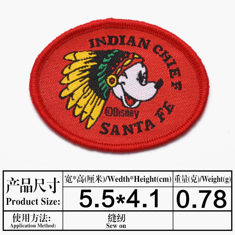 Wholesale Campus-themed badge DIY Patches