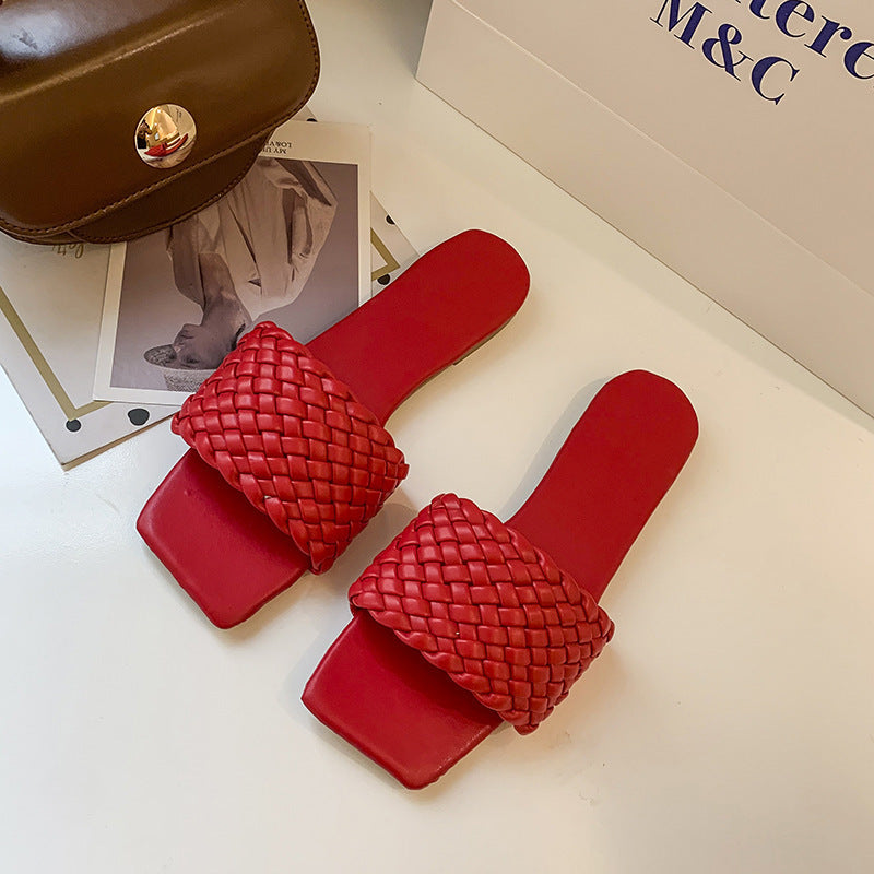 Wholesale Braided Strap Lightweight Sandals