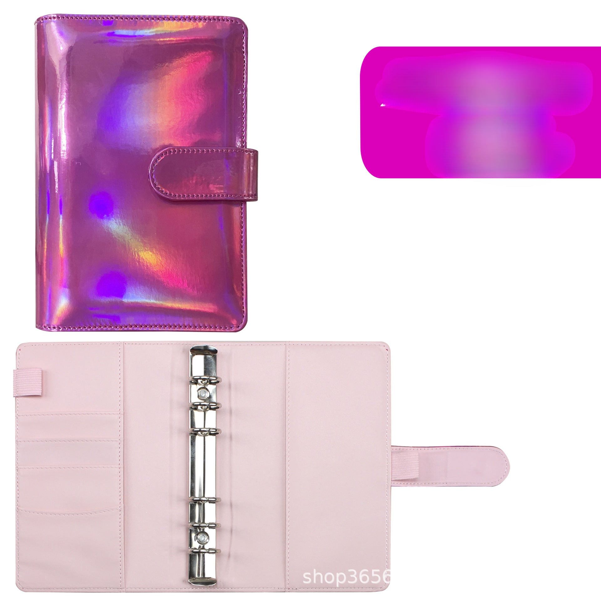 Wholesale A6 Macaron PU Binder Hand Book Notebook