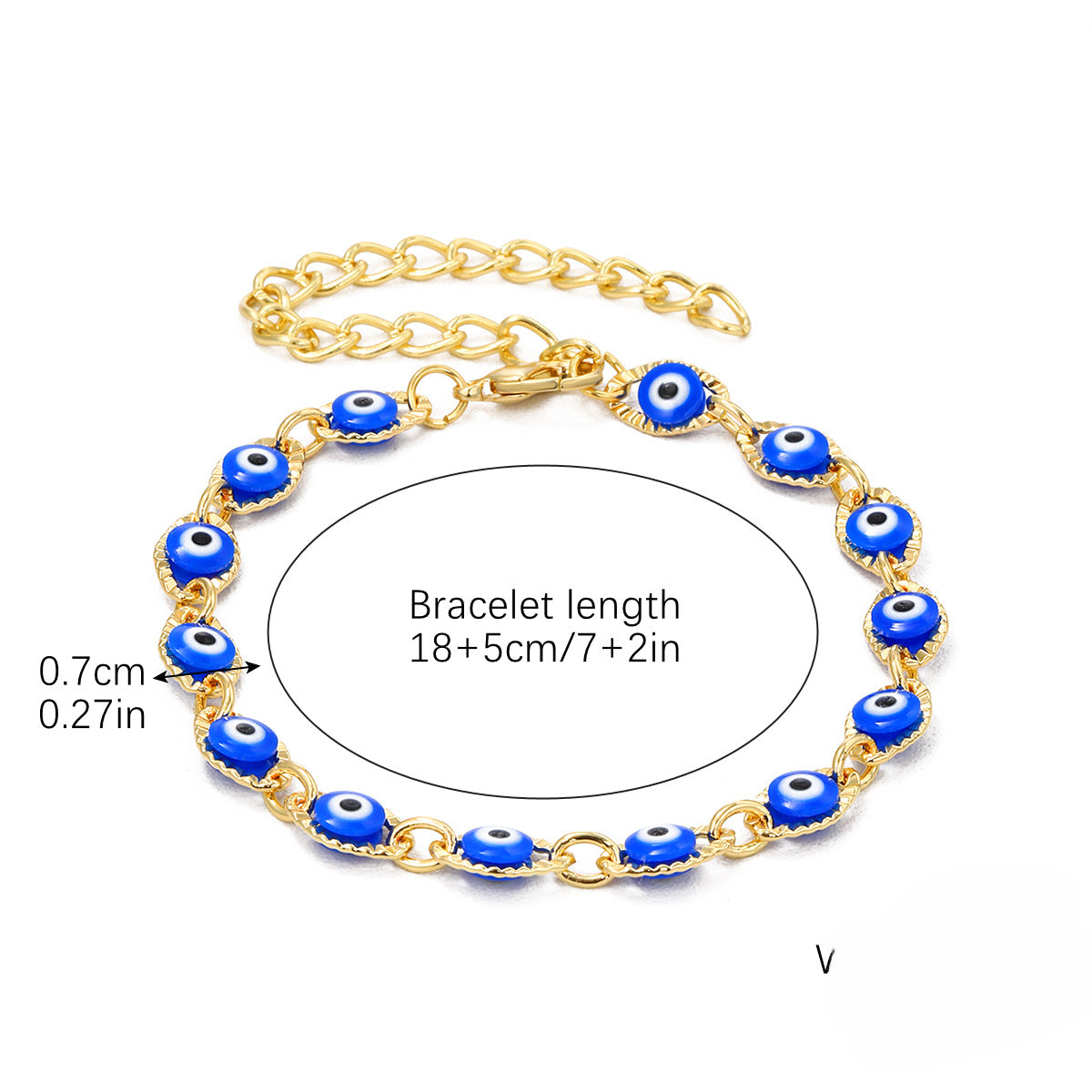 Wholesale Devil Eyes Alloy Bracelet