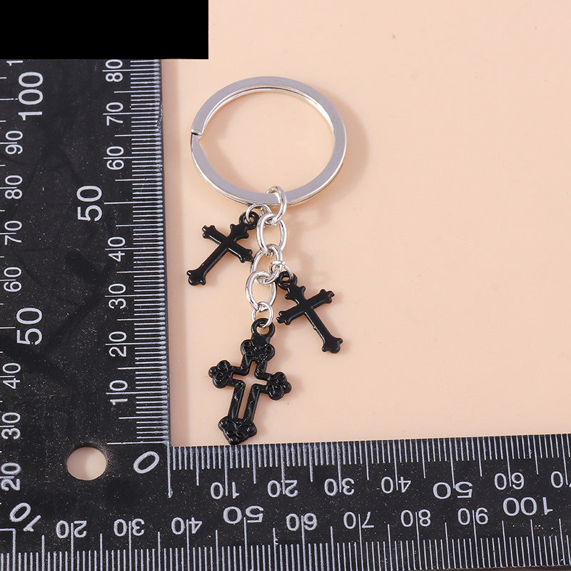 Wholesale Vintage Cross Metal Keychains
