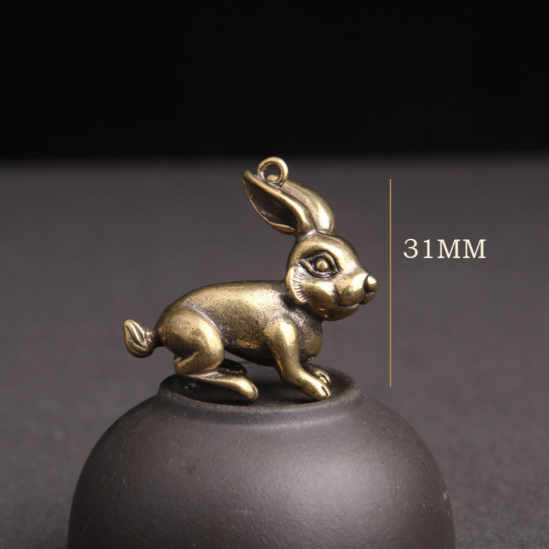 Wholesale Brass Solid Distressed Zodiac Keychains