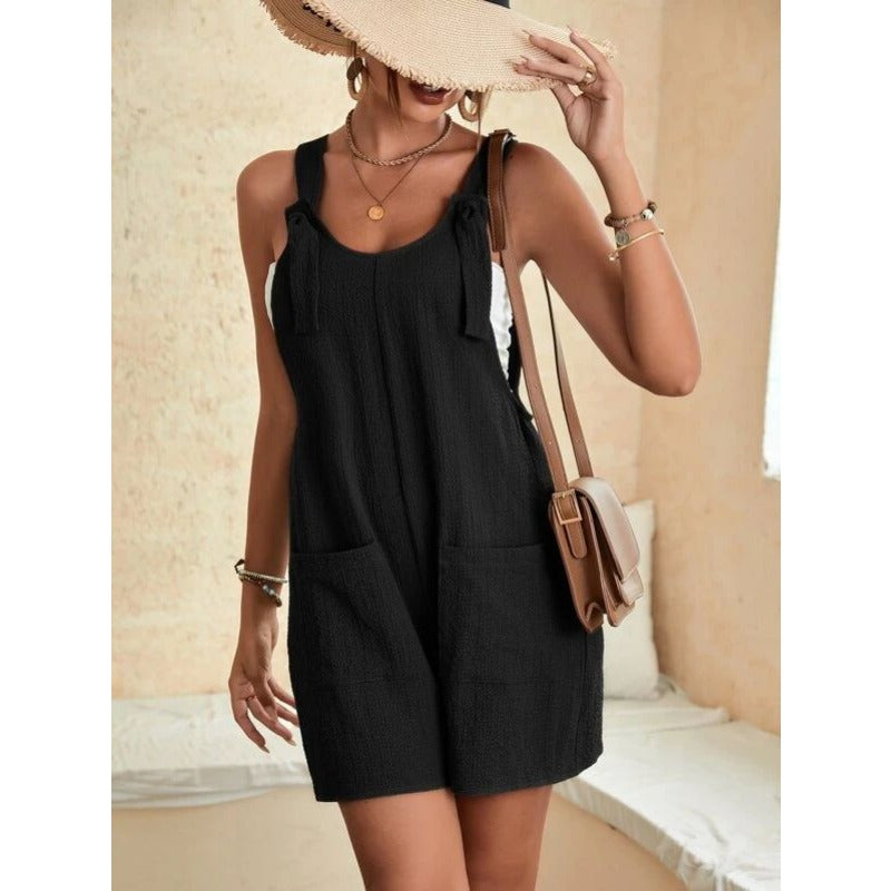 Wholesale Casual Fashion Overalls Shorts