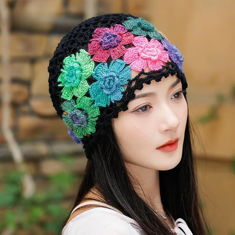 Wholesale Knitted Hollow Crochet Woolen Hat