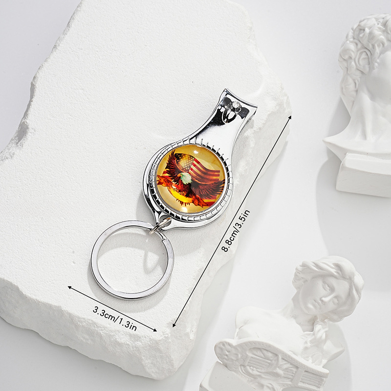 Wholesale Metal Independence Day Nail Scissors