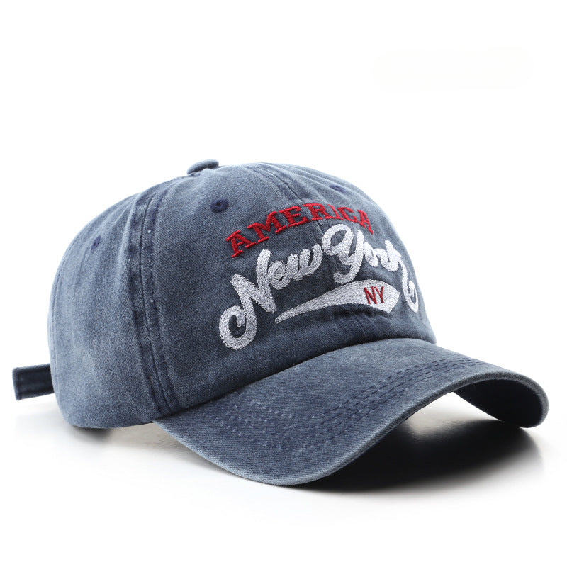 Capilla de béisbol de bordado de letra de algodón al por mayor