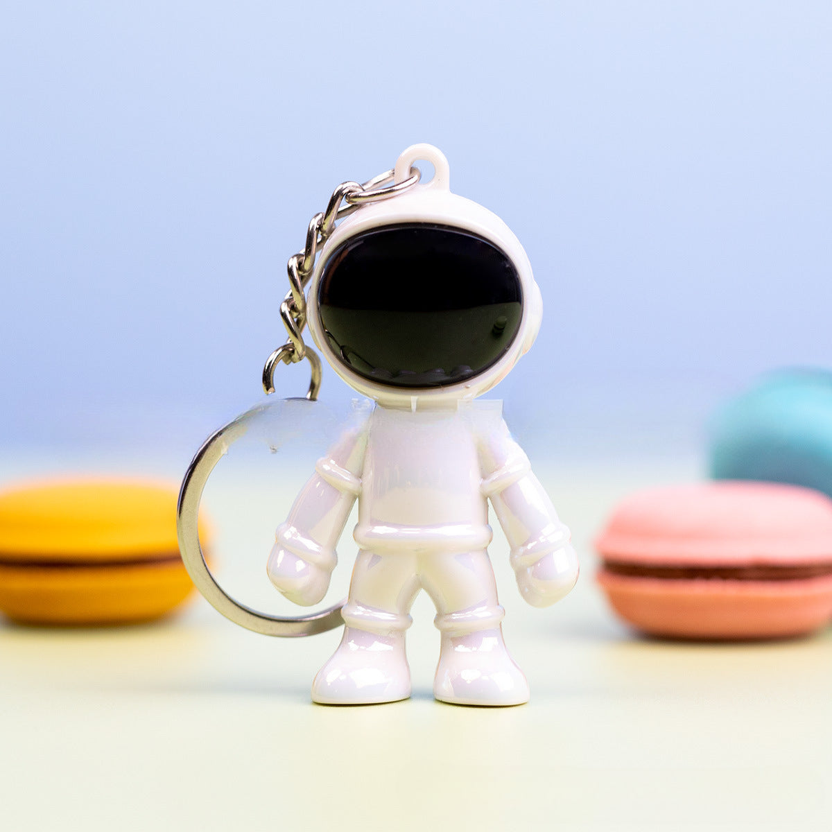 Wholesale 3D Astronaut Astronaut Robot ABS Keychain