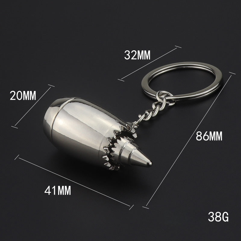 Wholesale Aircraft Engine Gift Keychains