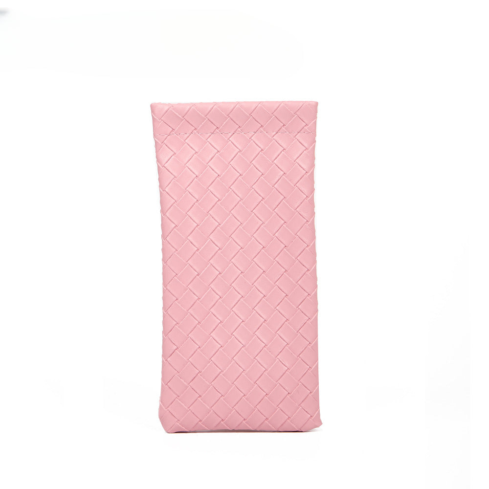 Wholesale Woven PU Eyewear Storage Bags
