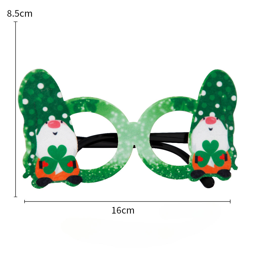 Wholesale St. Patrick's Day Irish Party Clover Felt Glasses