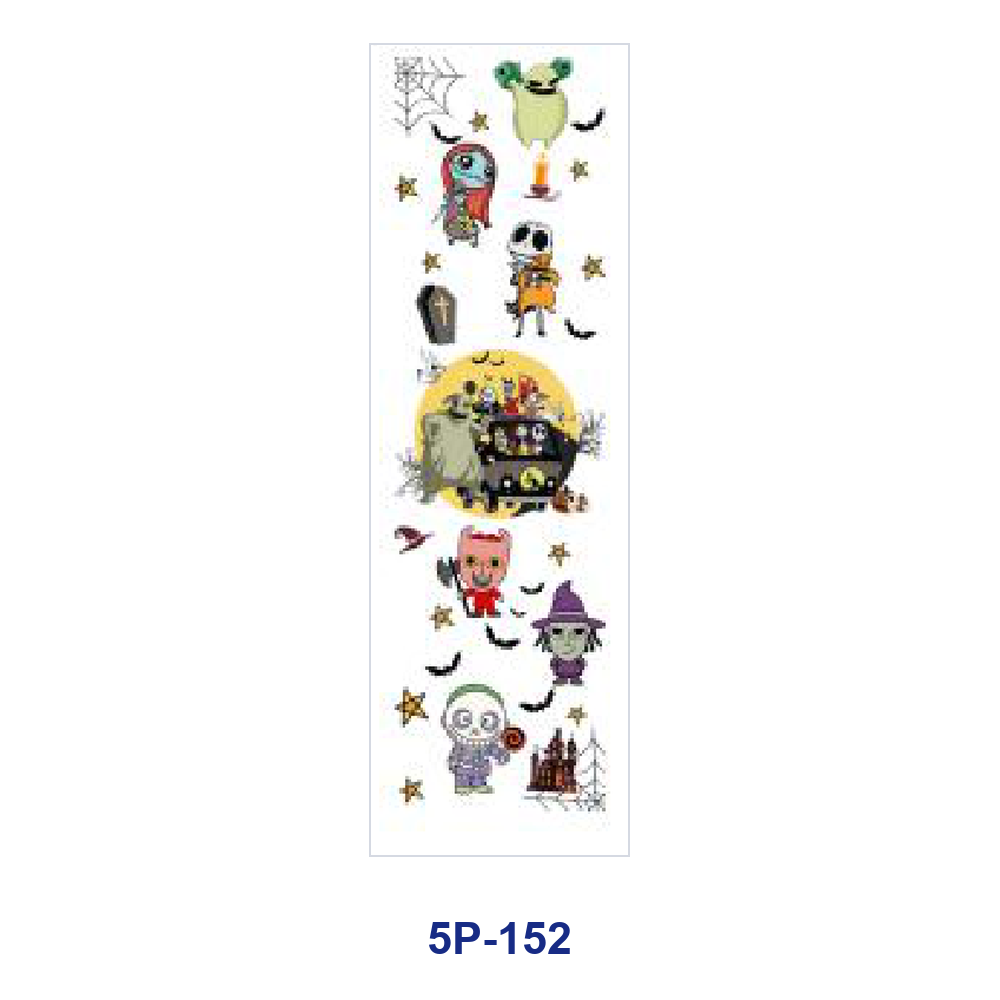 Wholesale 2/ 8/ 16pcs Vintage  Ghost Witchy Silhouette Holiday Print Pen and Bookmark Stickers UV DTF Wraps OLY Exclusive
