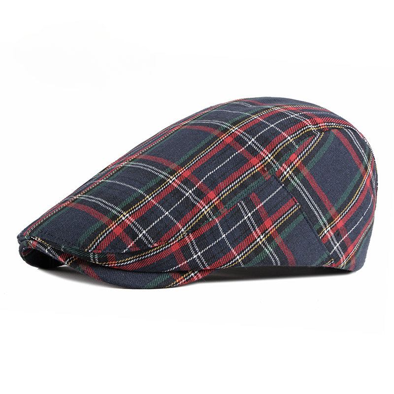 Wholesale Polyester Plaid Beret