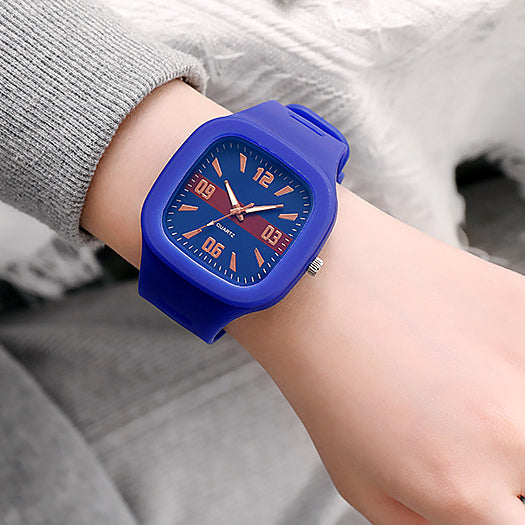 Wholesale Silicone Square Watch