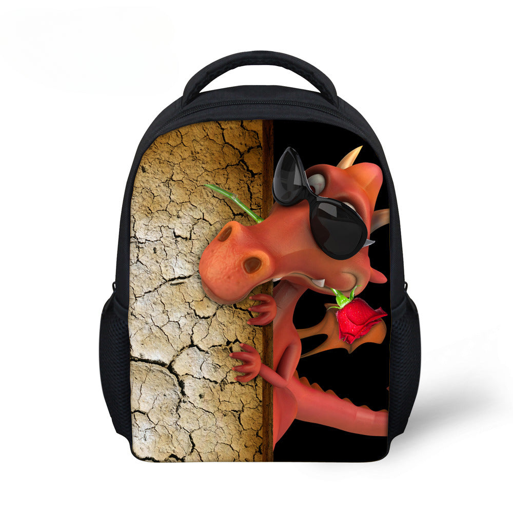 Wholesale Dinosaur Frog Polyester Backpack