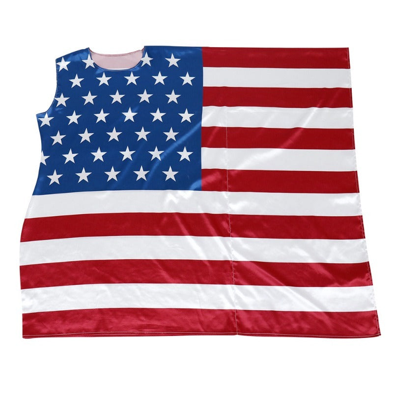 Wholesale Independence Day Flag Print Atmosphere Performance Clothing