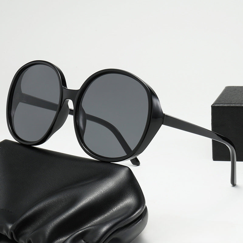 Wholesale Circular Large Frame PC Sunglasses