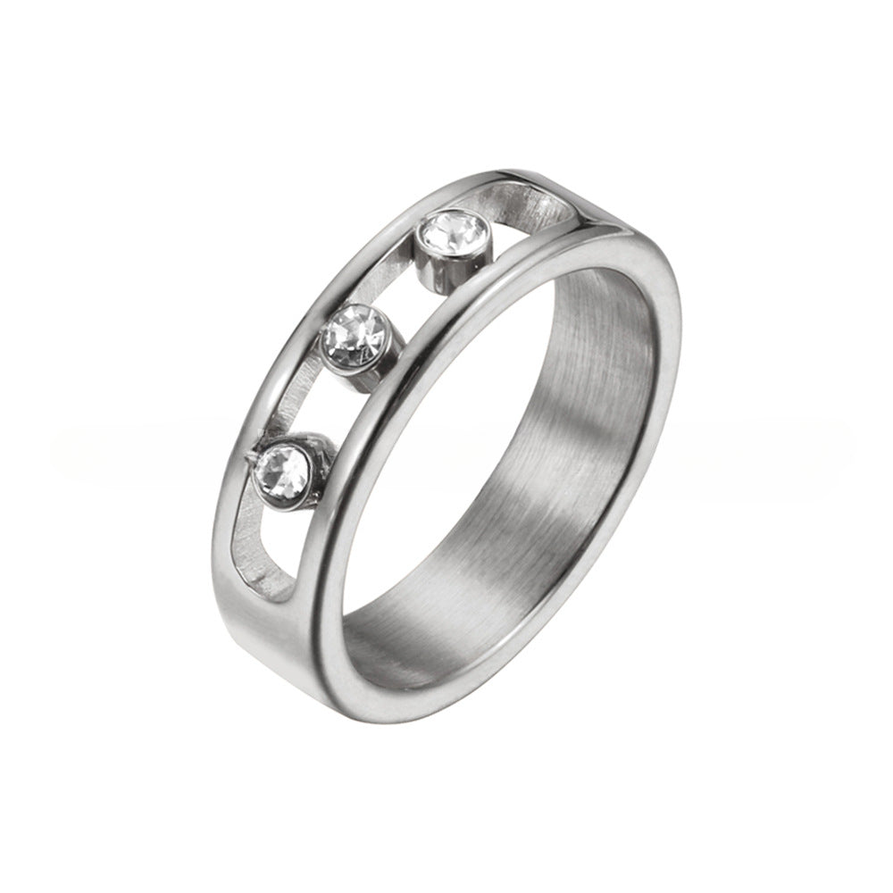 Wholesale Stainless Steel Gold Plated Necklace Ring Bracelet Set