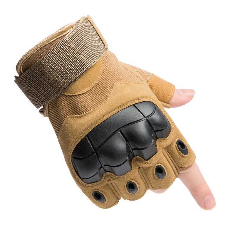Wholesale Microfiber Sports Half Finger Gloves