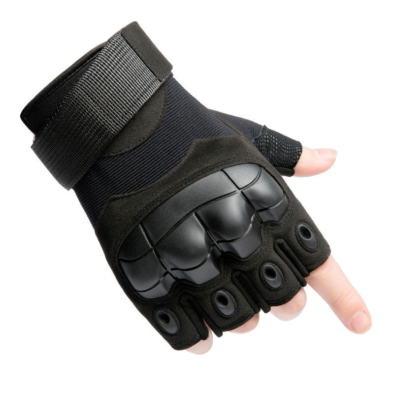 Wholesale Microfiber Sports Half Finger Gloves