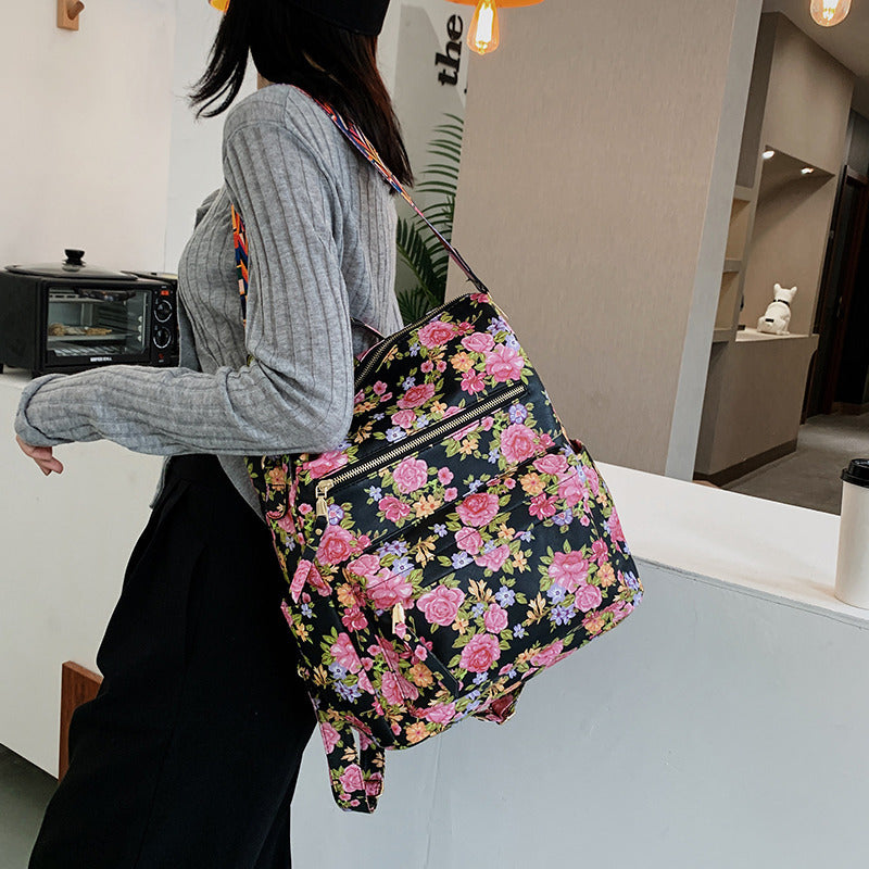 Wholesale PU Leopard Backpack