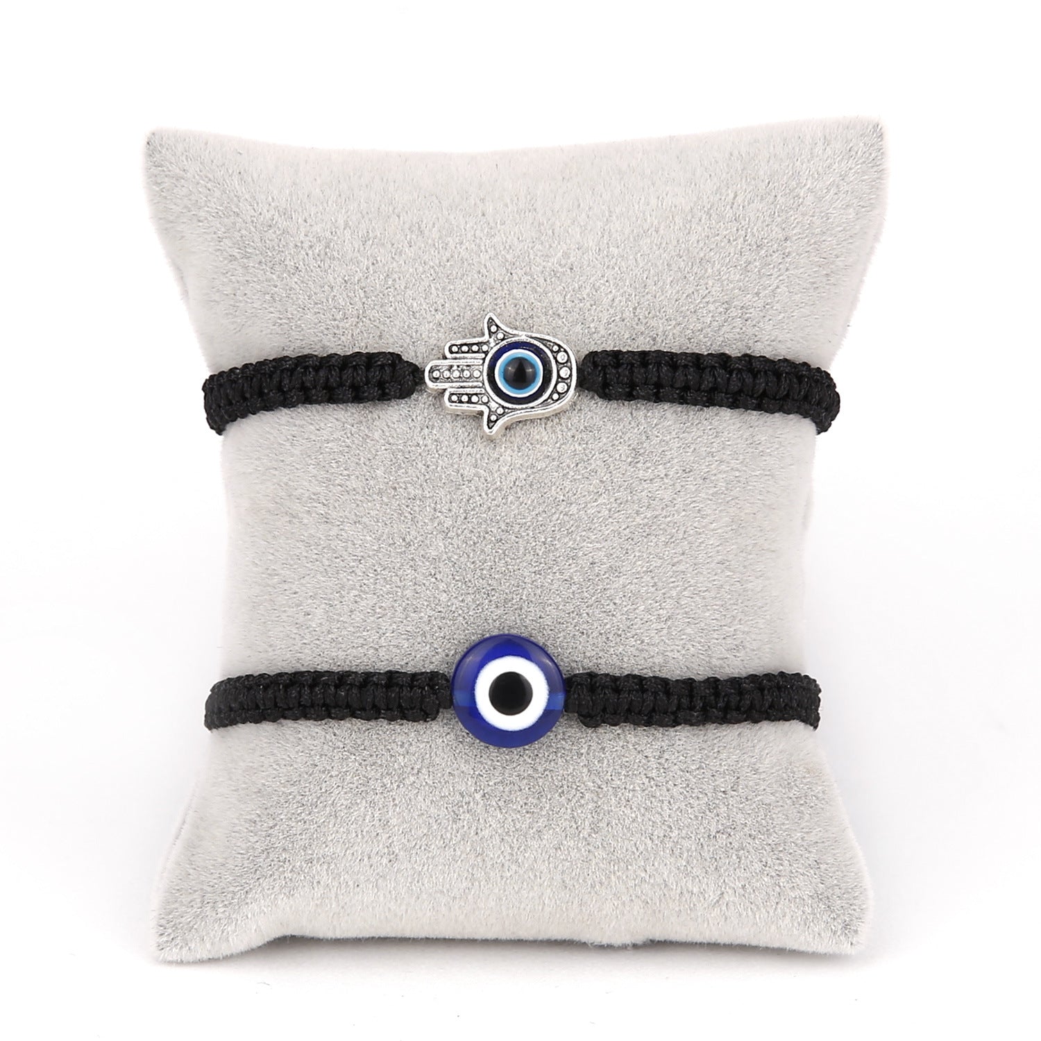 Wholesale Devil's Eye Red Rope Braided Adjustable Bracelet