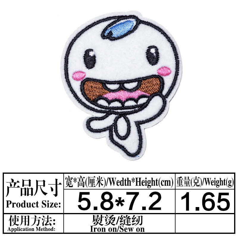 Wholesale Cute Cartoon Animal Embroidery Patches Cloth Set Of 12 For Clothing Repair And Decoration OLY Exclusive