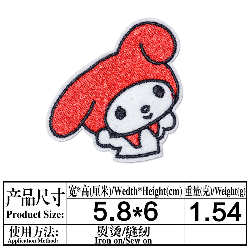 Wholesale Cute Cartoon Animal Embroidery Patches Cloth Set Of 12 For Clothing Repair And Decoration OLY Exclusive
