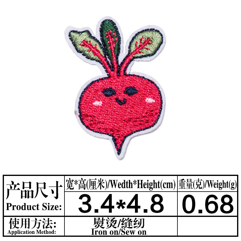 Wholesale Cartoon Animal Cloth Embroidery Patch For Clothing DIY Sew On Apparel Decoration