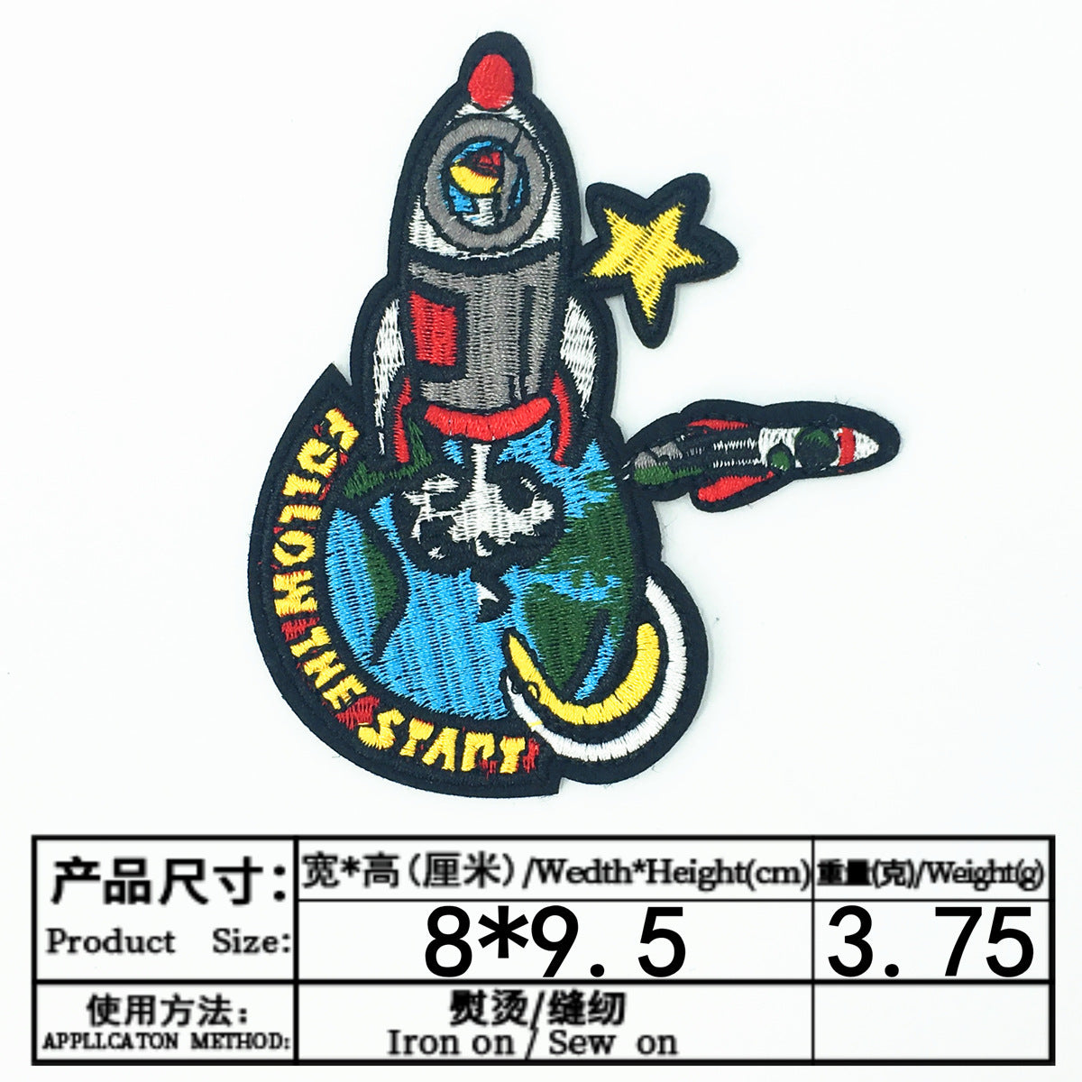 Wholesale Embroidered Cloth Patches Astronaut Diver Badges Set Of 12 For Clothing DIY Craft Supply
