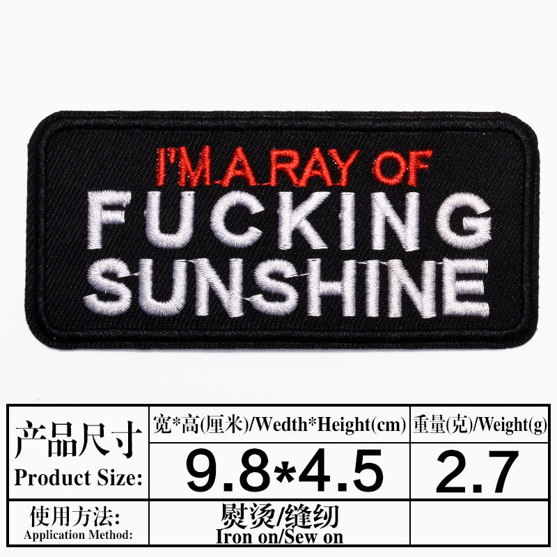 Wholesale Trendy Cartoon Embroidery Patch Decorative Cloth Patch For Clothing Repair Gift Boutique Resale Accessory