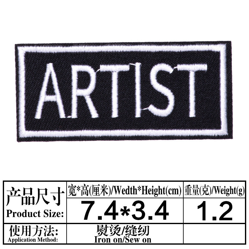Wholesale 8 Pcs Space Planet Embroidered Cloth Patches Fashion Clothing Decorative Applique Badges Chic DIY Craft Supply Gift Boutique Resale