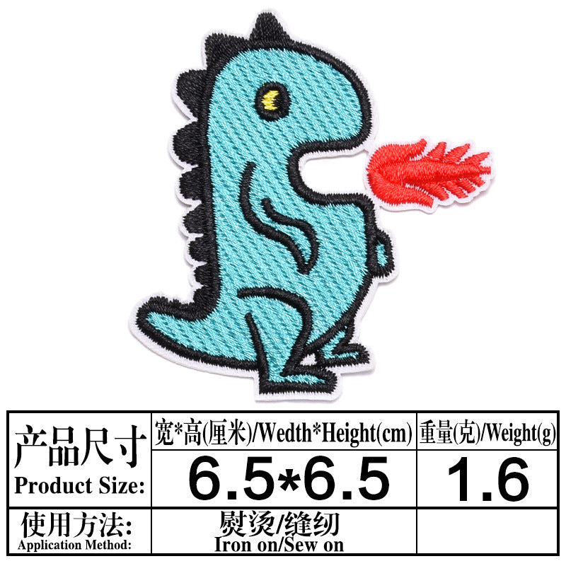 Wholesale Trendy Cartoon Puppy Embroidered Patch Cloth Badge For Kids Clothing DIY Fashion Accessory OLY Exclusive