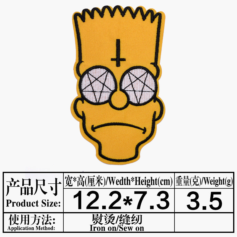 Wholesale Chic Cloth Embroidered Patches For Clothing DIY Sewing Accessory Resale OLY Exclusive