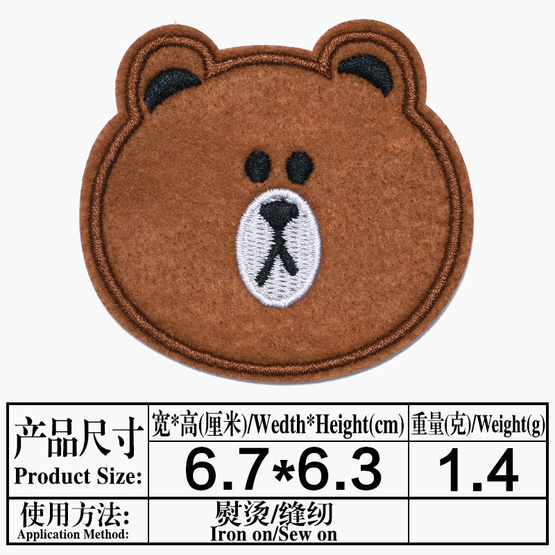 Wholesale Chic Cloth Embroidered Patches For Clothing DIY Sewing Accessory Resale OLY Exclusive