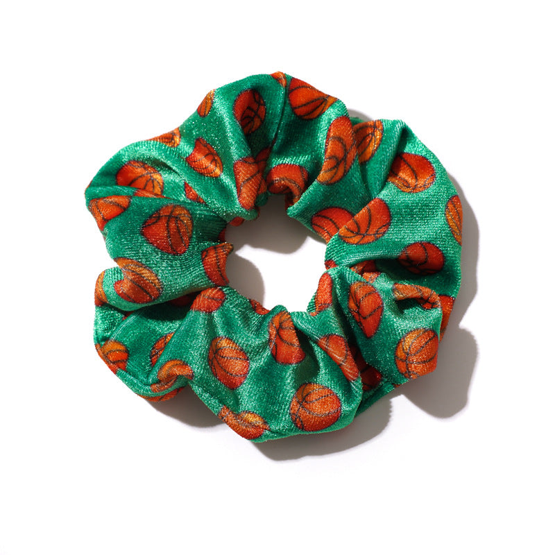 Wholesale Autumn and Winter Gold Velvet Large Intestine Hair Bands