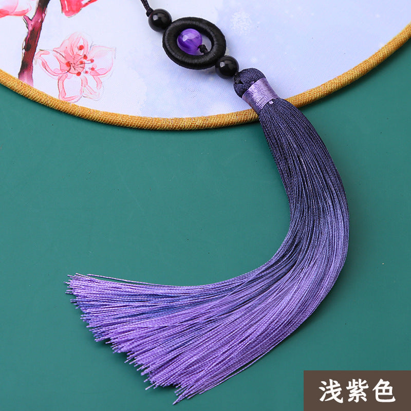 Wholesale 16CM Lucky Beads Gradient Tassel Tassel