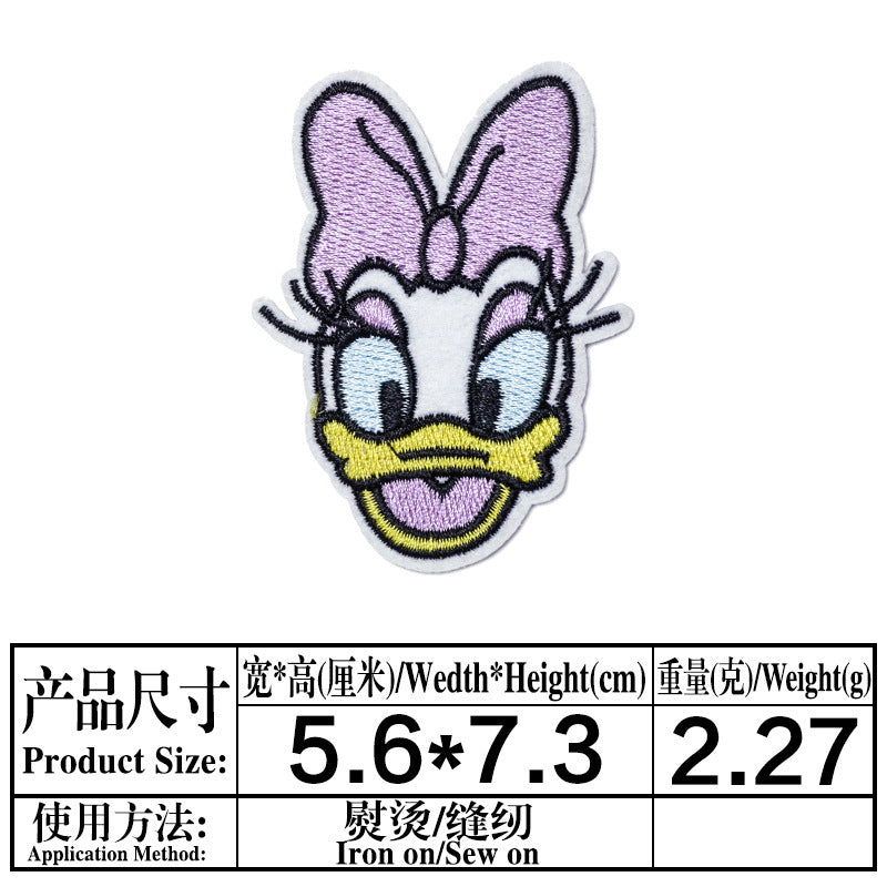 Wholesale Cute Cartoon Animal Embroidery Patches Cloth Set Of 12 For Clothing Repair And Decoration OLY Exclusive