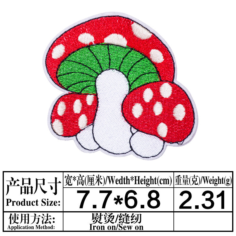 Wholesale Cartoon Animal Cloth Embroidery Patch For Clothing DIY Sew On Apparel Decoration