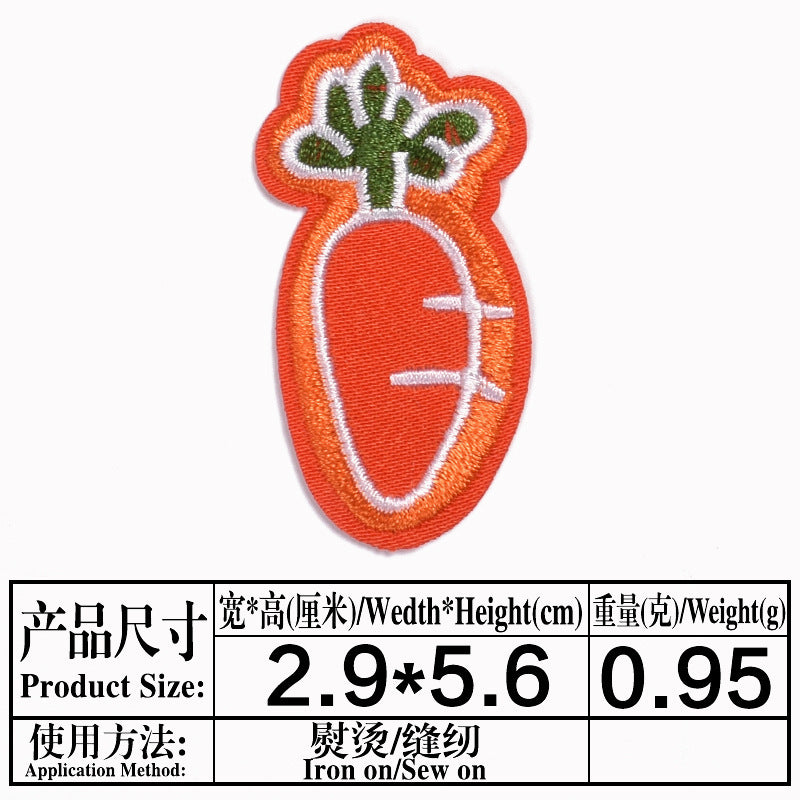 Wholesale Cute Cartoon Animal Embroidery Patches For Children S Clothing Cloth Sew On Decorative Repair Badges MysteryZone