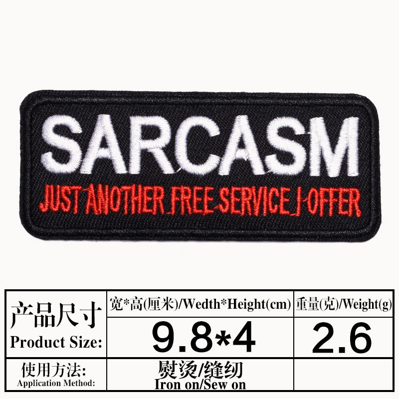 Wholesale Trendy Cartoon Embroidery Patch Decorative Cloth Patch For Clothing Repair Gift Boutique Resale Accessory