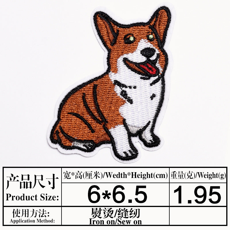 Wholesale Trendy Cartoon Embroidery Patch Decorative Cloth Patch For Clothing Repair Gift Boutique Resale Accessory