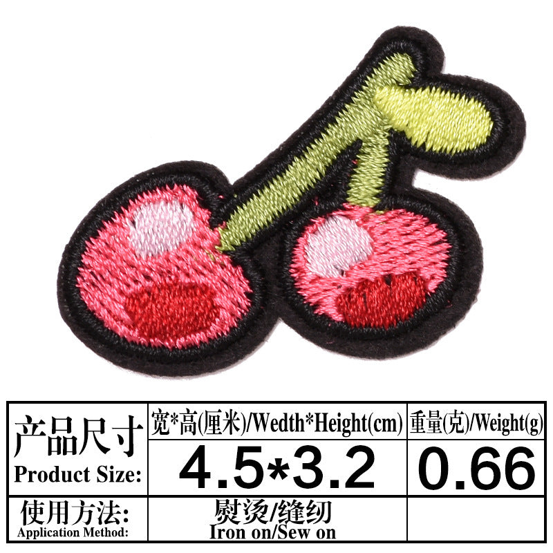 Wholesale Trendy Pineapple Embroidered Cloth Patches 13 Styles For Clothing Bags Hats DIY Craft Supply Fashion Accessory Boutique Gift