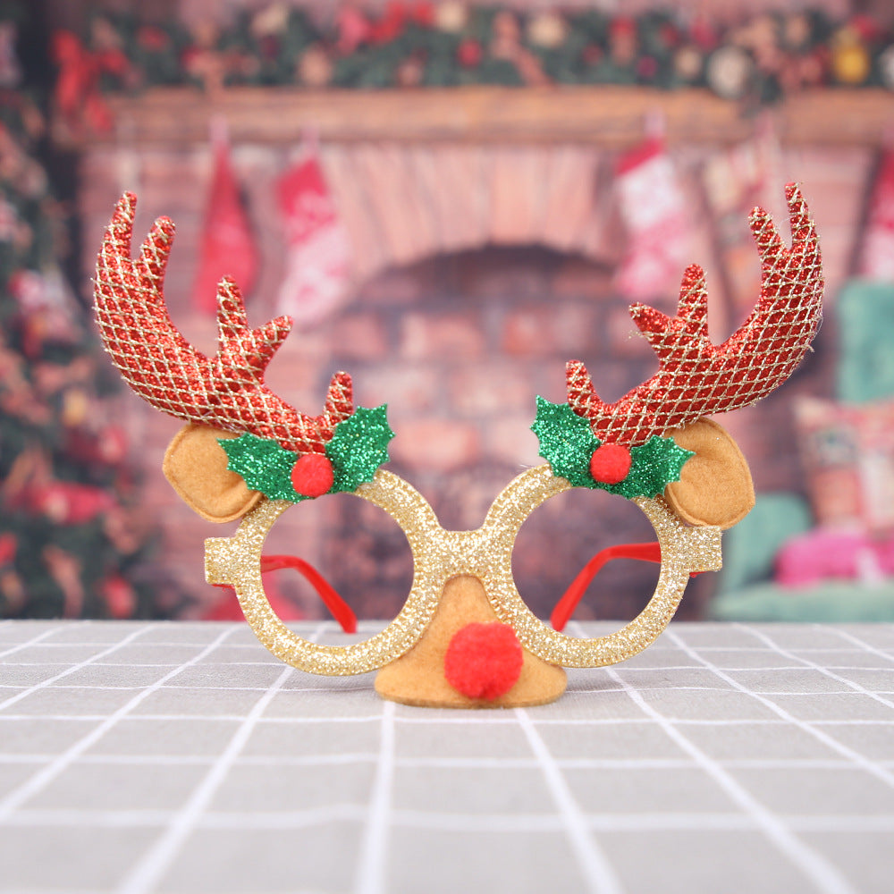 Wholesale Christmas Plastic Party Decoration Supplies Rainbow Glasses