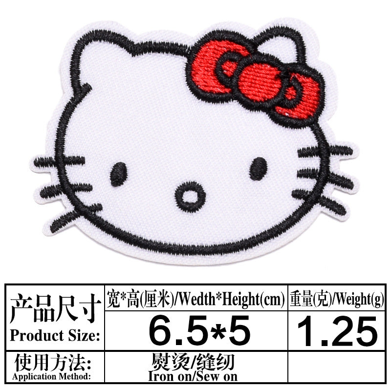 Wholesale Trendy Cartoon Puppy Embroidered Patch Cloth Badge For Kids Clothing DIY Fashion Accessory OLY Exclusive