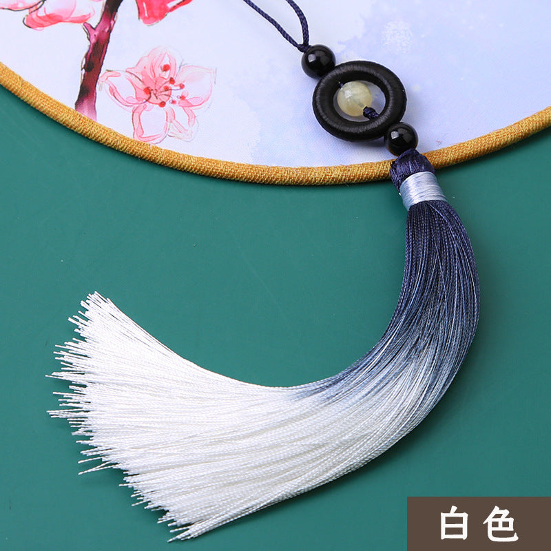 Wholesale 16CM Lucky Beads Gradient Tassel Tassel