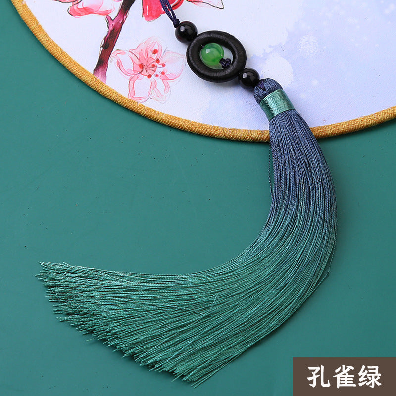 Wholesale 16CM Lucky Beads Gradient Tassel Tassel