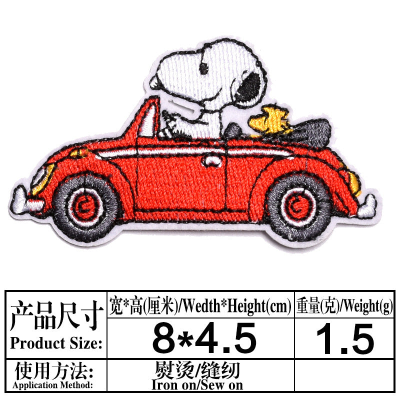Wholesale Embroidered Cartoon Animal Cloth Patches For Kids Clothing DIY Repair OLY Exclusive