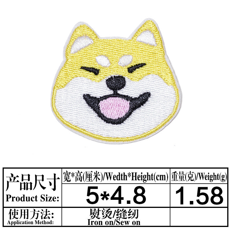 Wholesale Cute Cartoon Animal Embroidery Patches Cloth Set Of 12 For Clothing Repair And Decoration OLY Exclusive